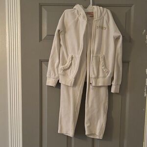 Juicy Couture Off-White Hoodie Set
